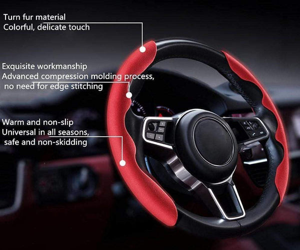 Universal Gummi Skid Beweis Auto Steering-Wheel Cover Anti-rutsch